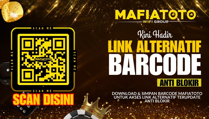 JIKA ADA KENDALA LOGIN LANGSUNG SCAN BARCODE AGAR MEMPERMUDAH AKSES UNTUK LOGIN,SALAM JACKPOT MAFIATOTO